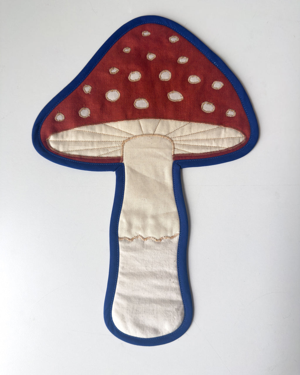 mushroom wall quilt