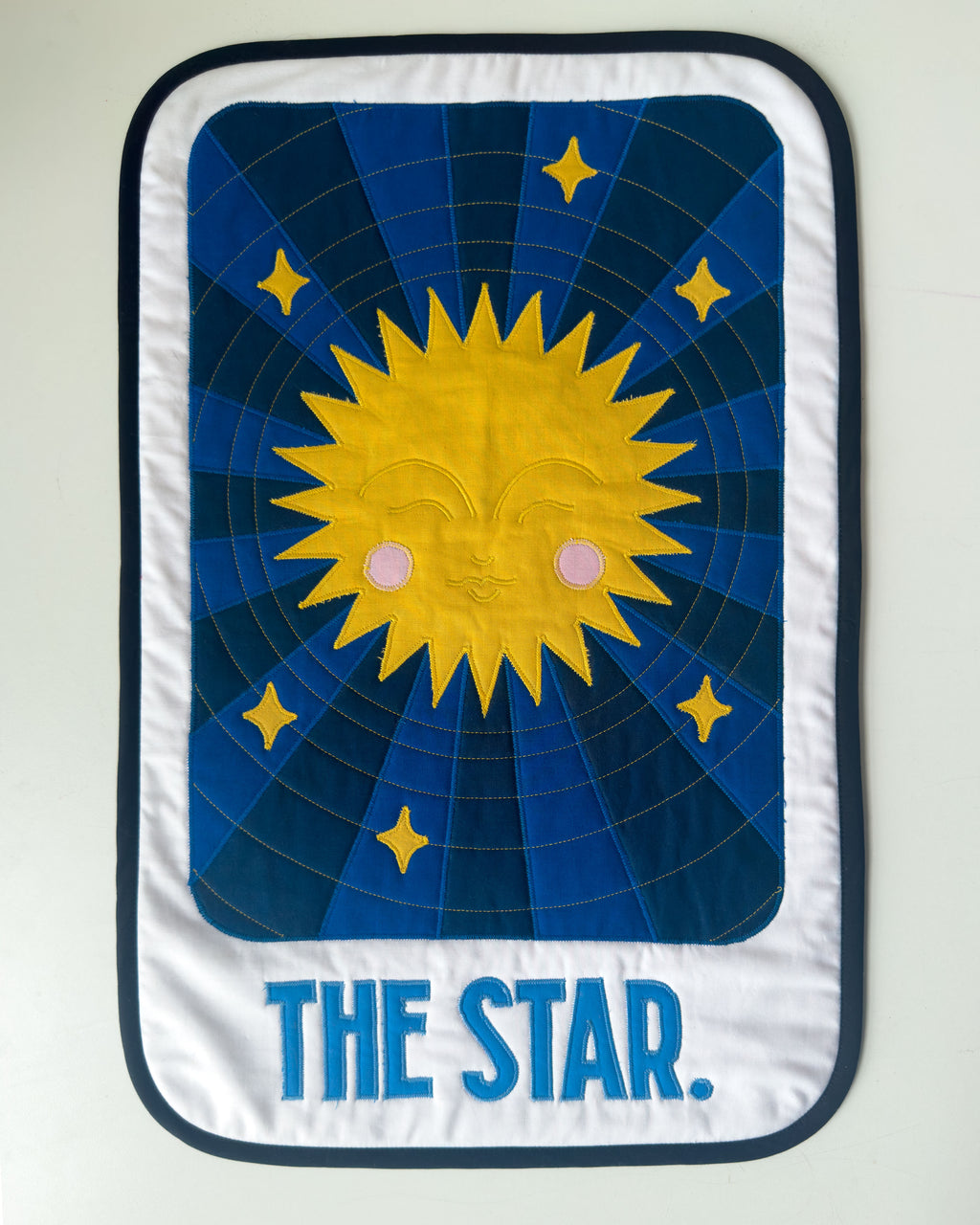 the star tarot wall quilt