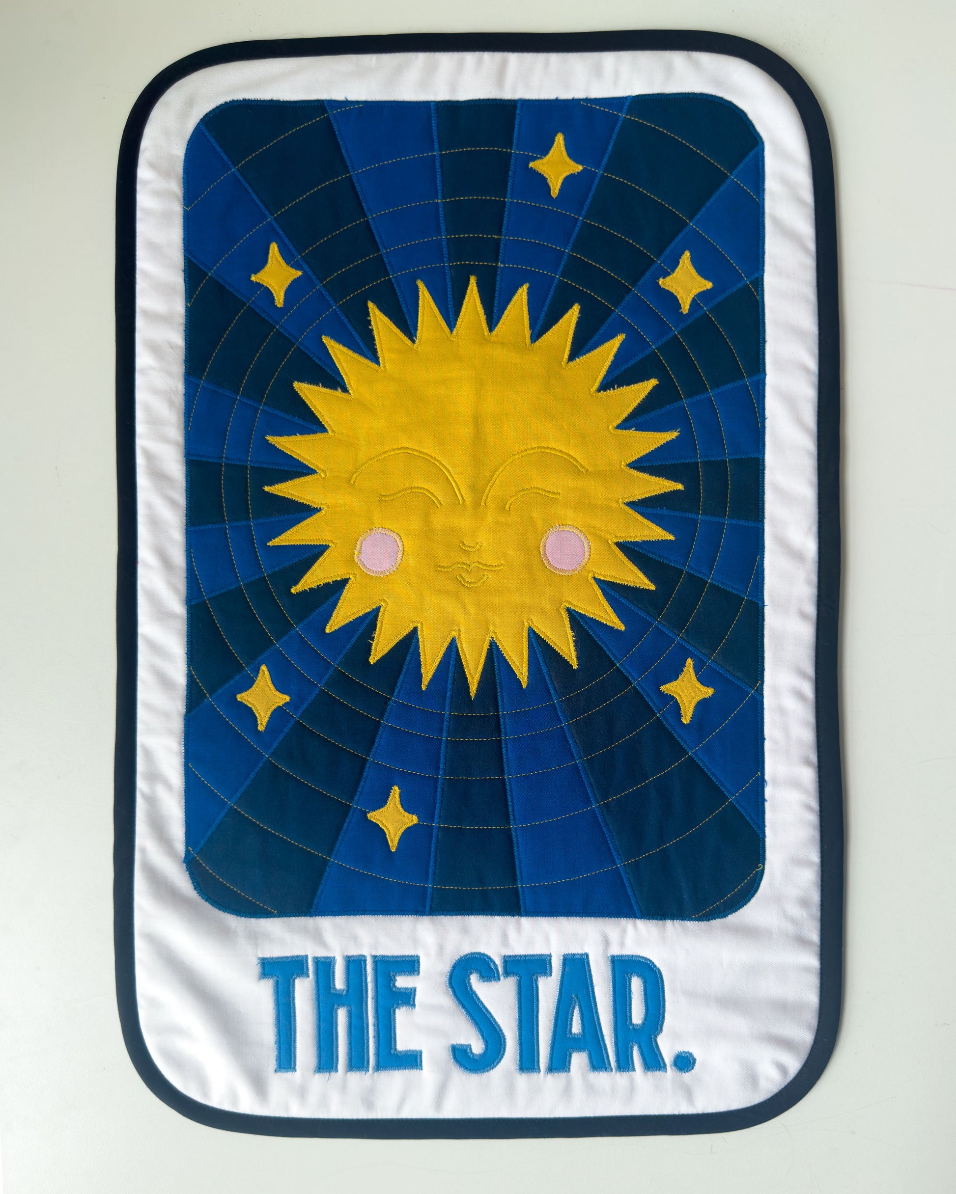 the star tarot wall quilt