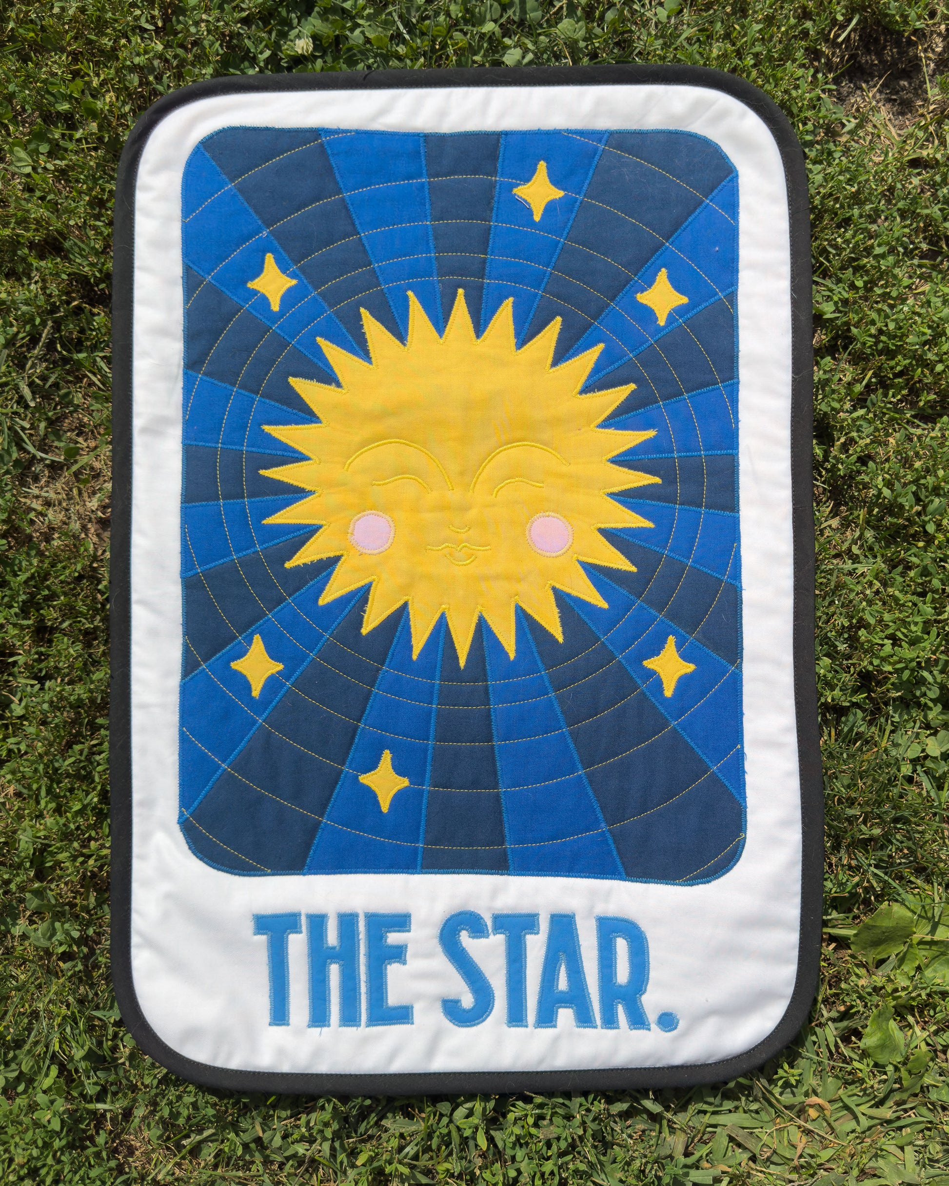 the star tarot wall quilt