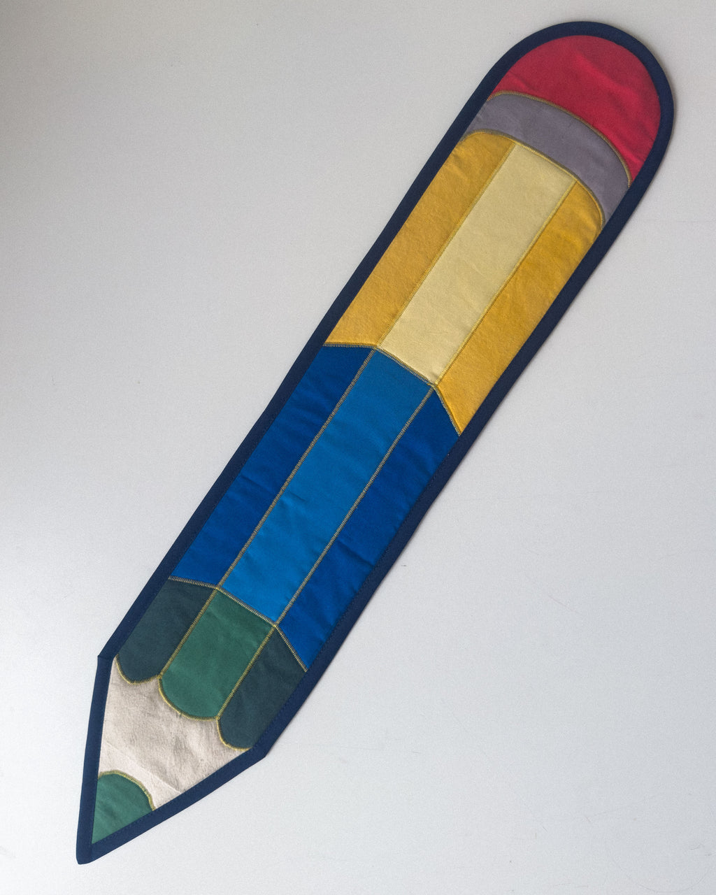 colored pencil wall quilt