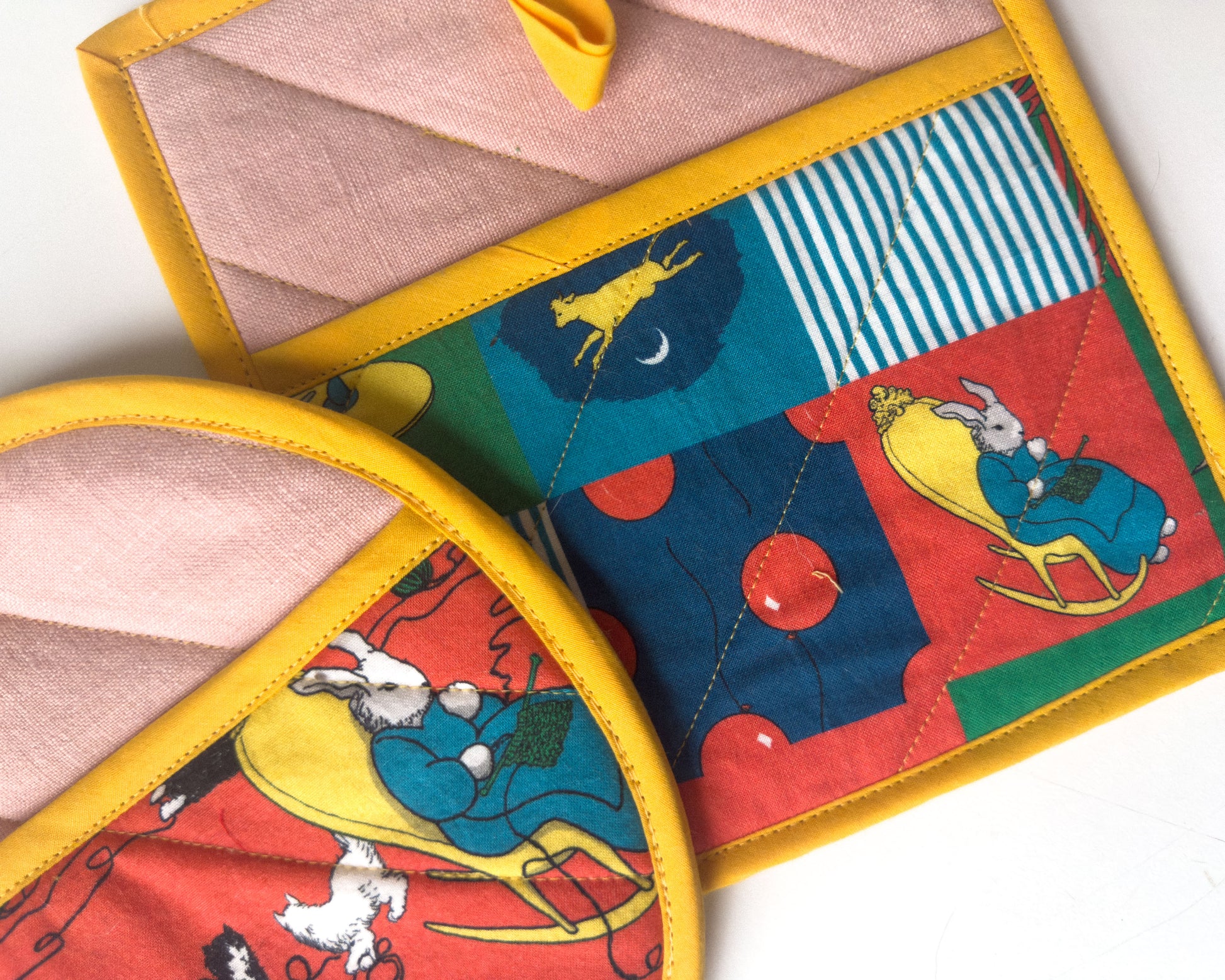 goodnight moon pot holder set