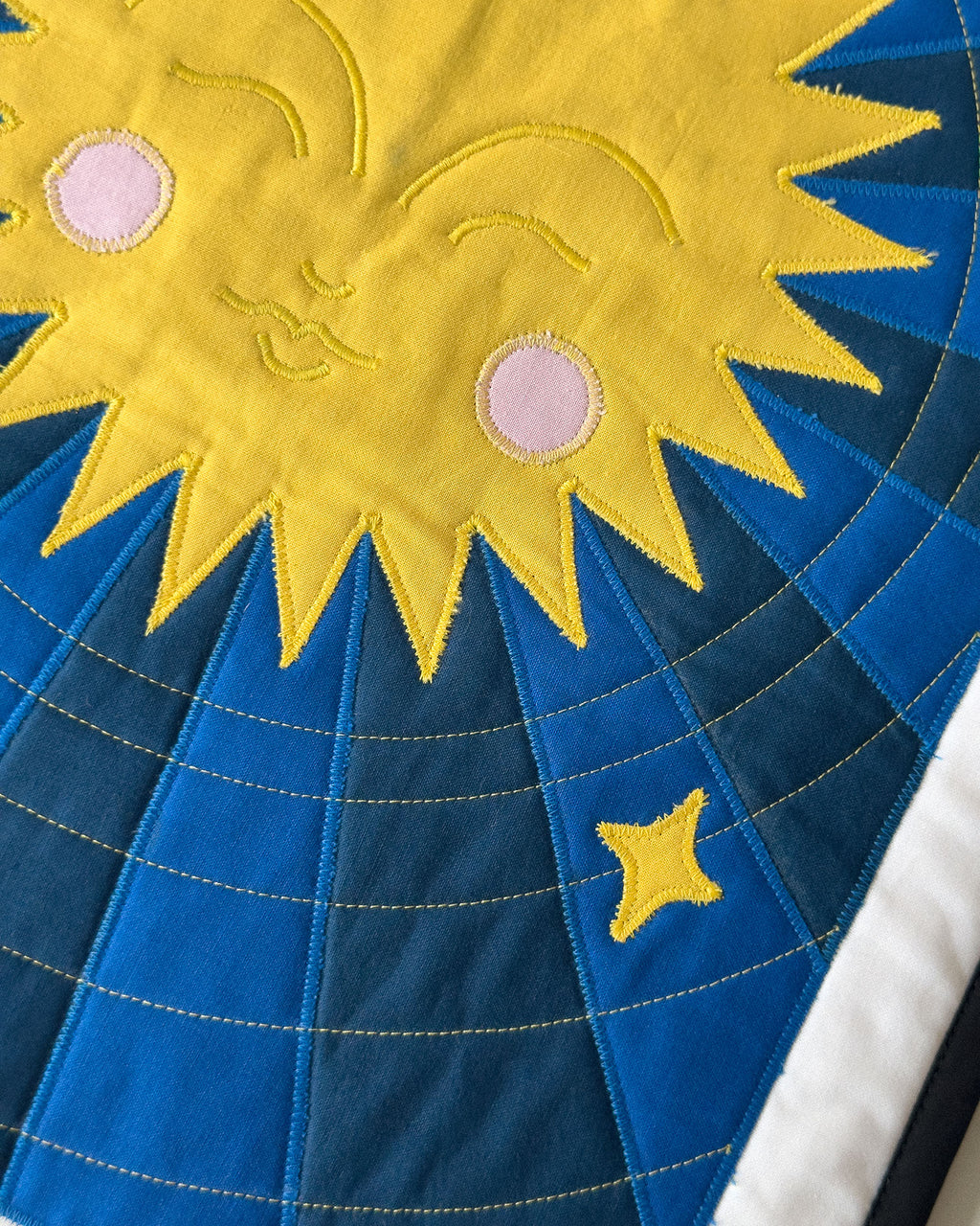 the star tarot wall quilt