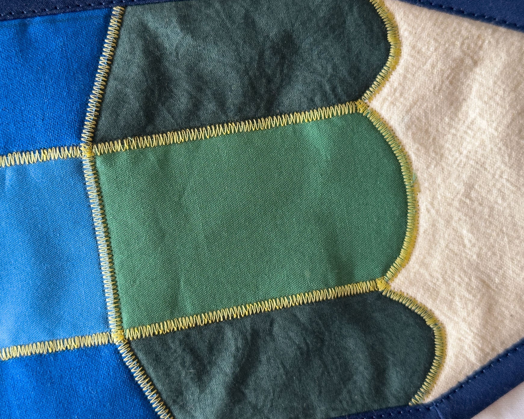 colored pencil wall quilt