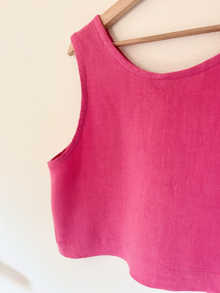 easy tank in hot pink