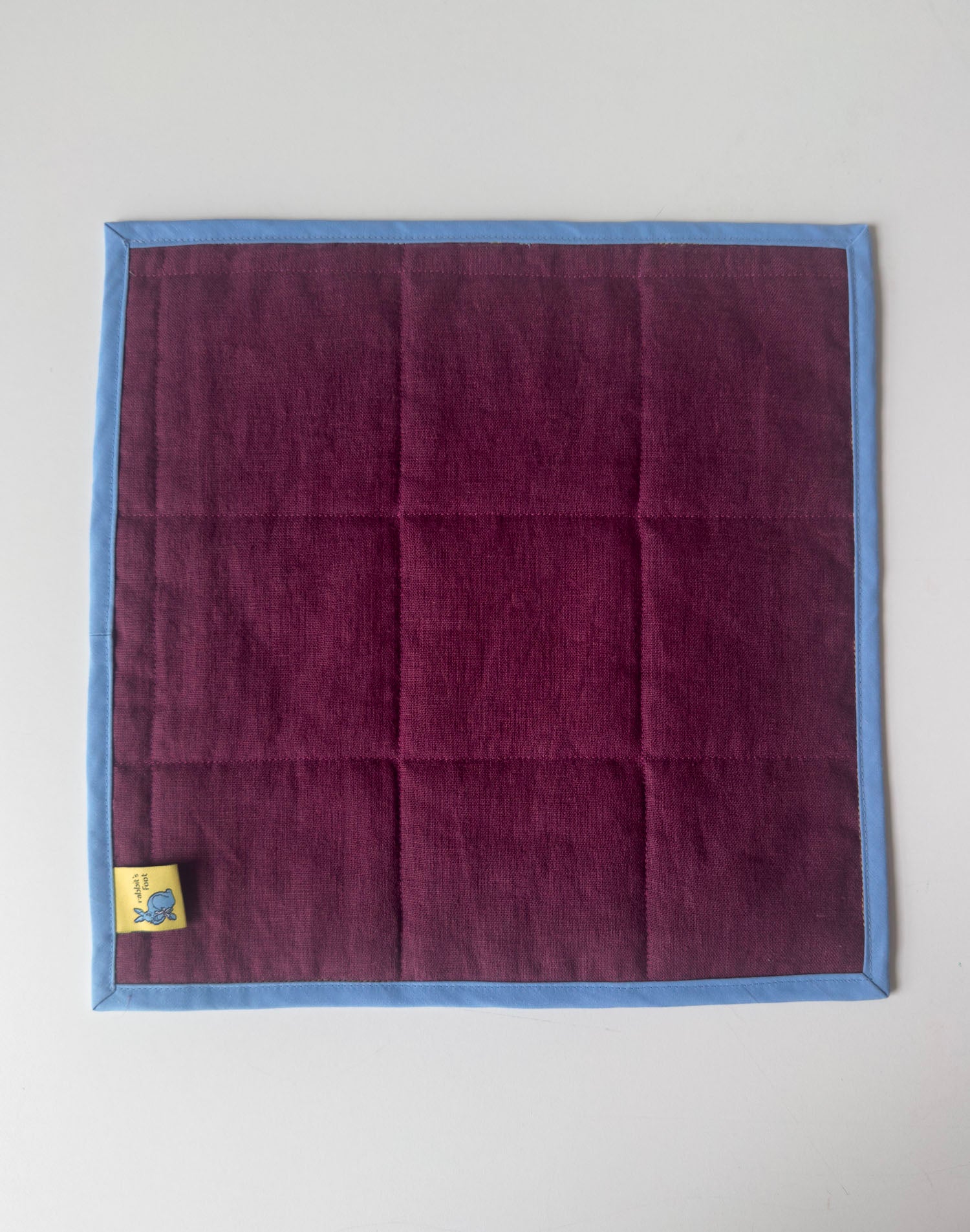 rainbow patchwork wall quilt
