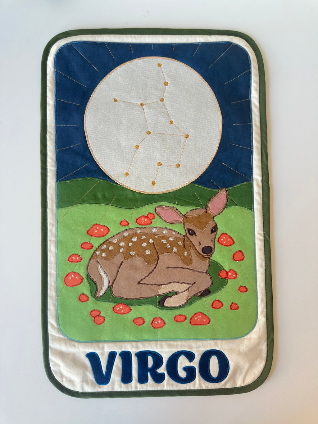 virgo wall quilt