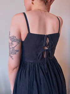 tie-back dress: preorder