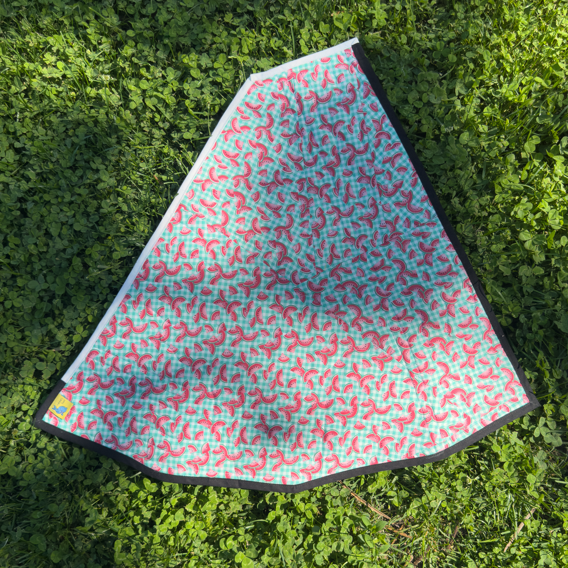 big watermelon wall quilt