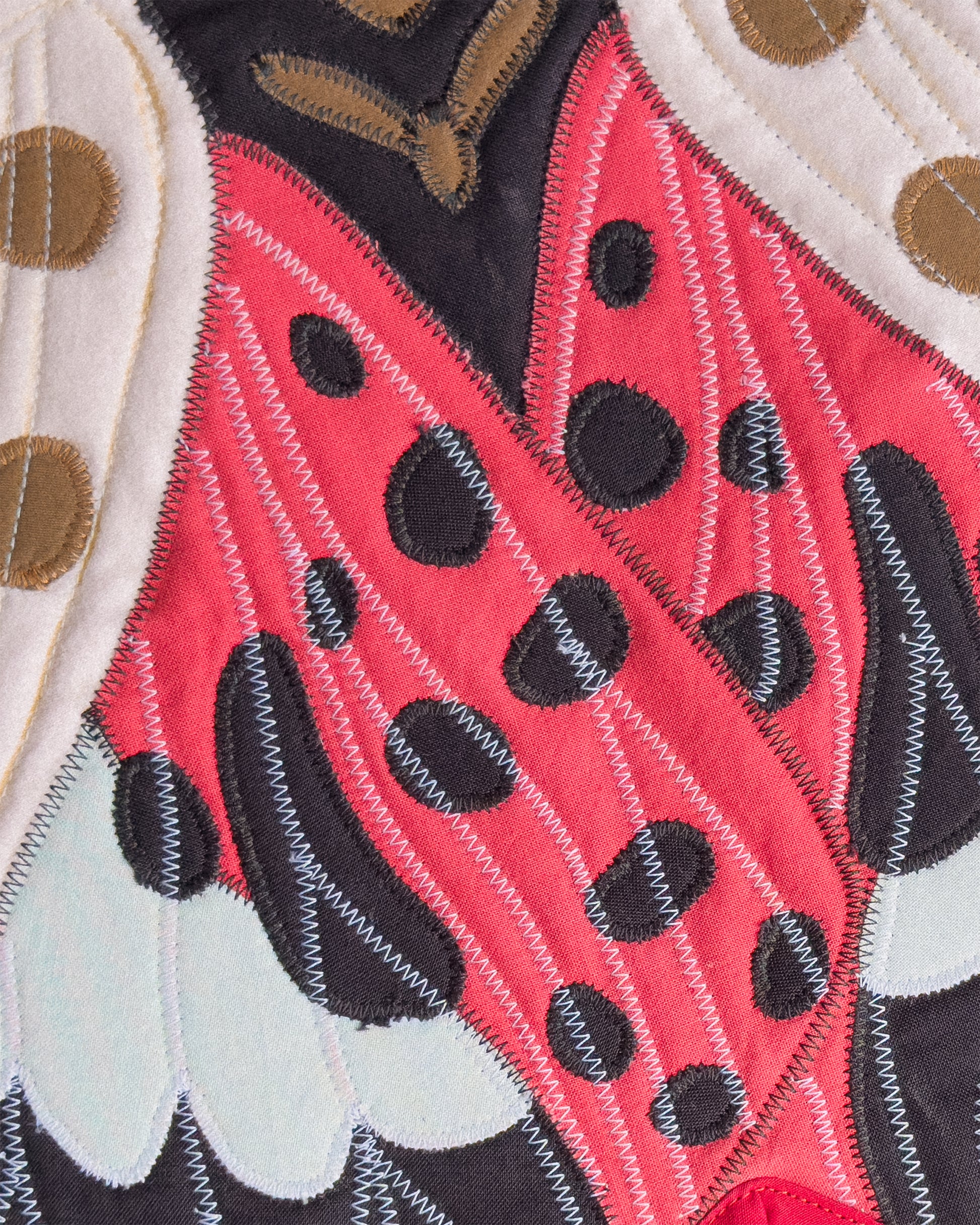 lanternfly wall quilt