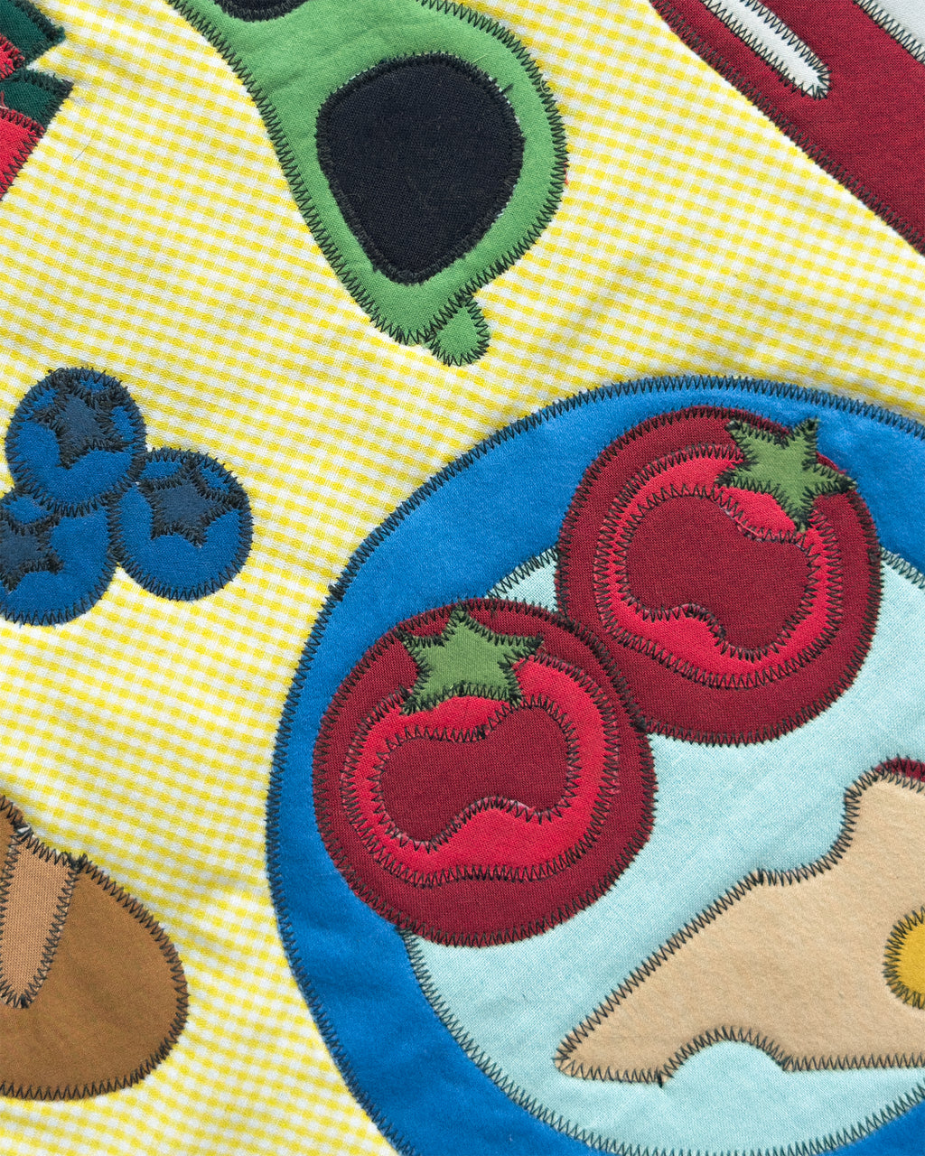 picnic blanket wall quilt