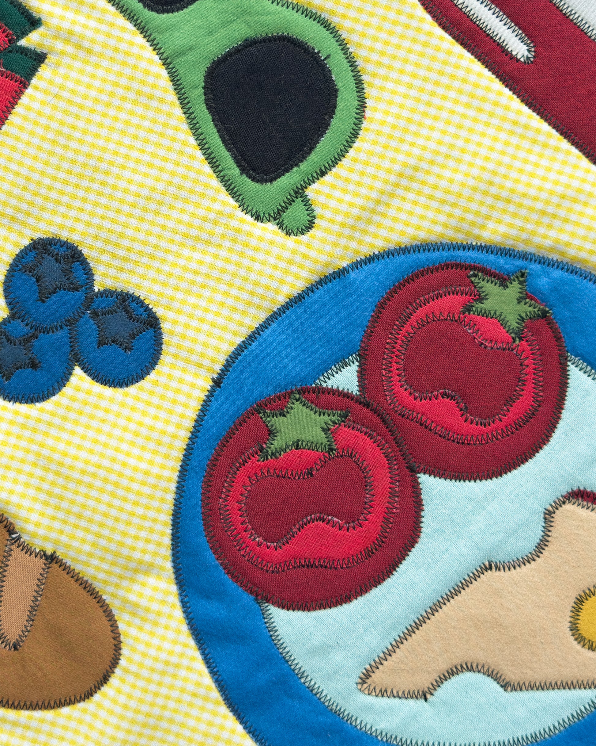 picnic blanket wall quilt