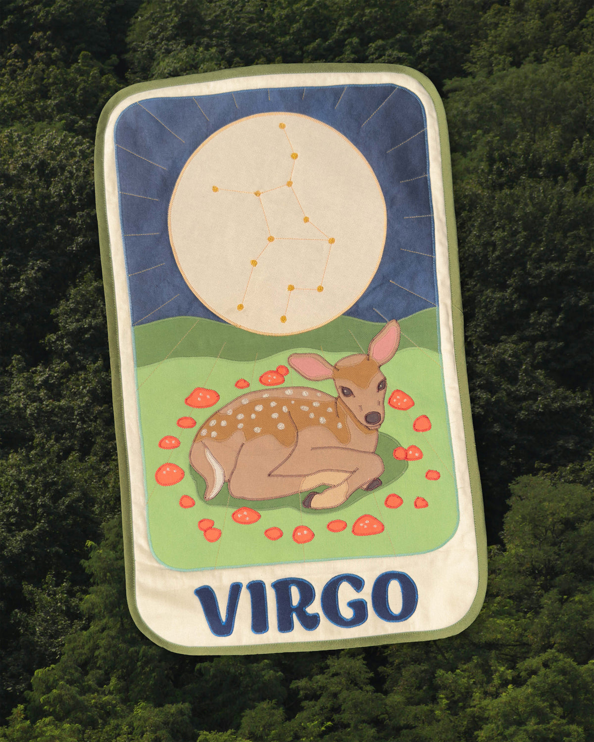 virgo wall quilt