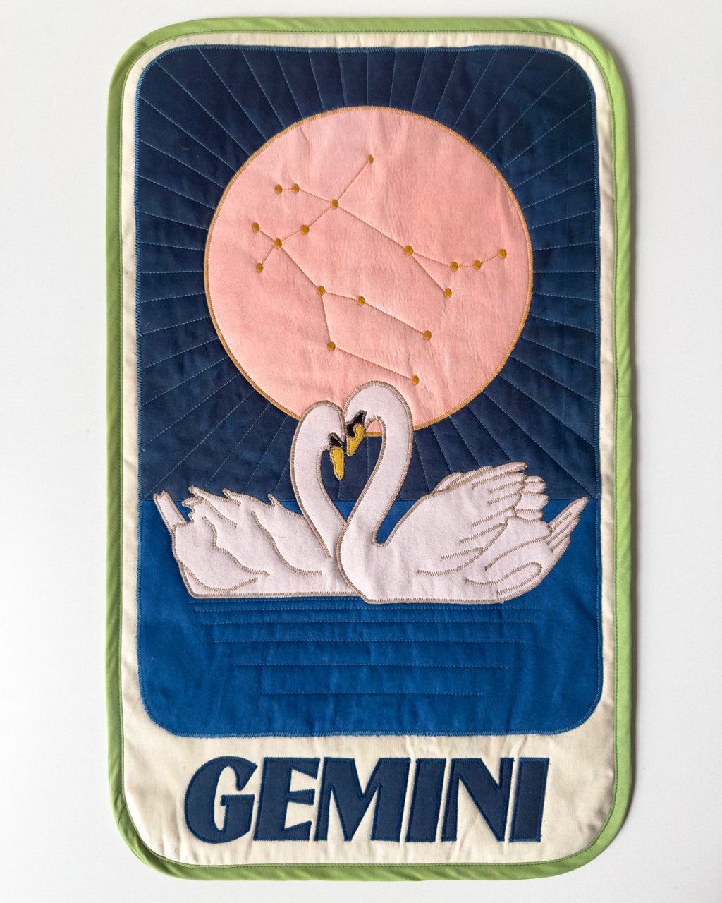 gemini wall quilt
