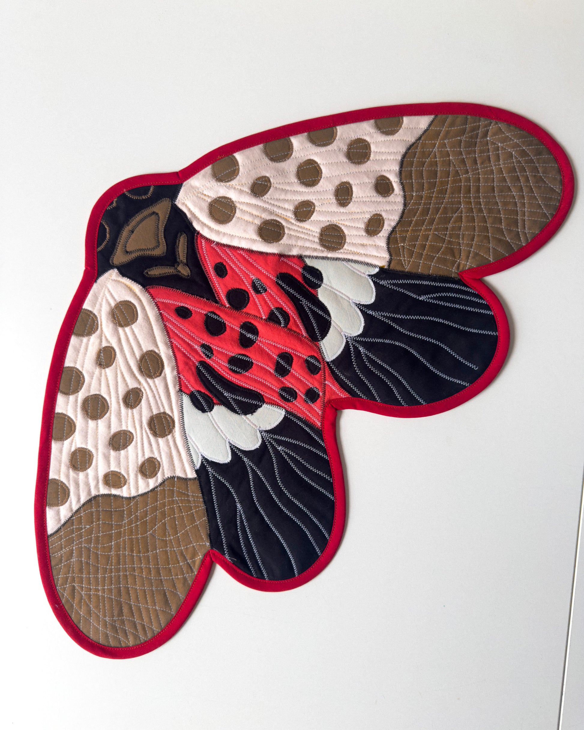 lanternfly wall quilt
